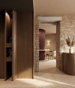 Premium bedding, free minibar items, in-room safe, desk - Maison Le Chevreuil  (Meursault)