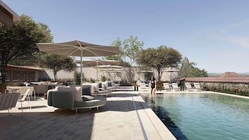 Sesongbasert utendørsbasseng