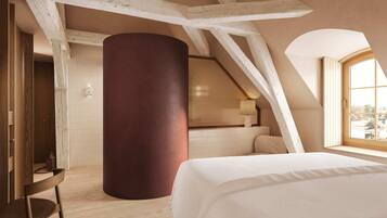 Comfort Double Room | Premium bedding, free minibar items, in-room safe, desk