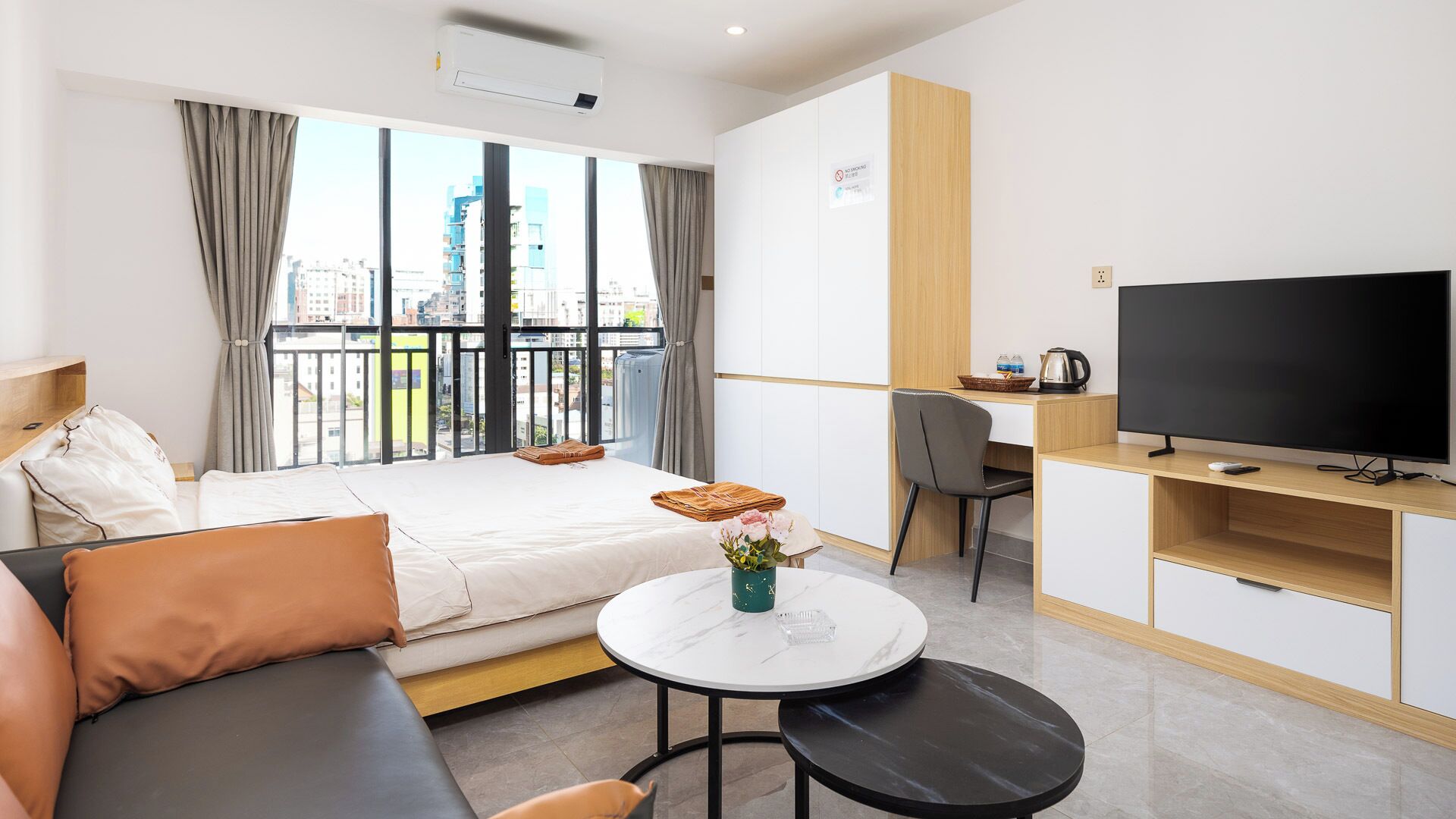 Deluxe-huoneisto, kaupunkinäköala