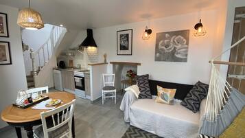 Smart-tv och böcker