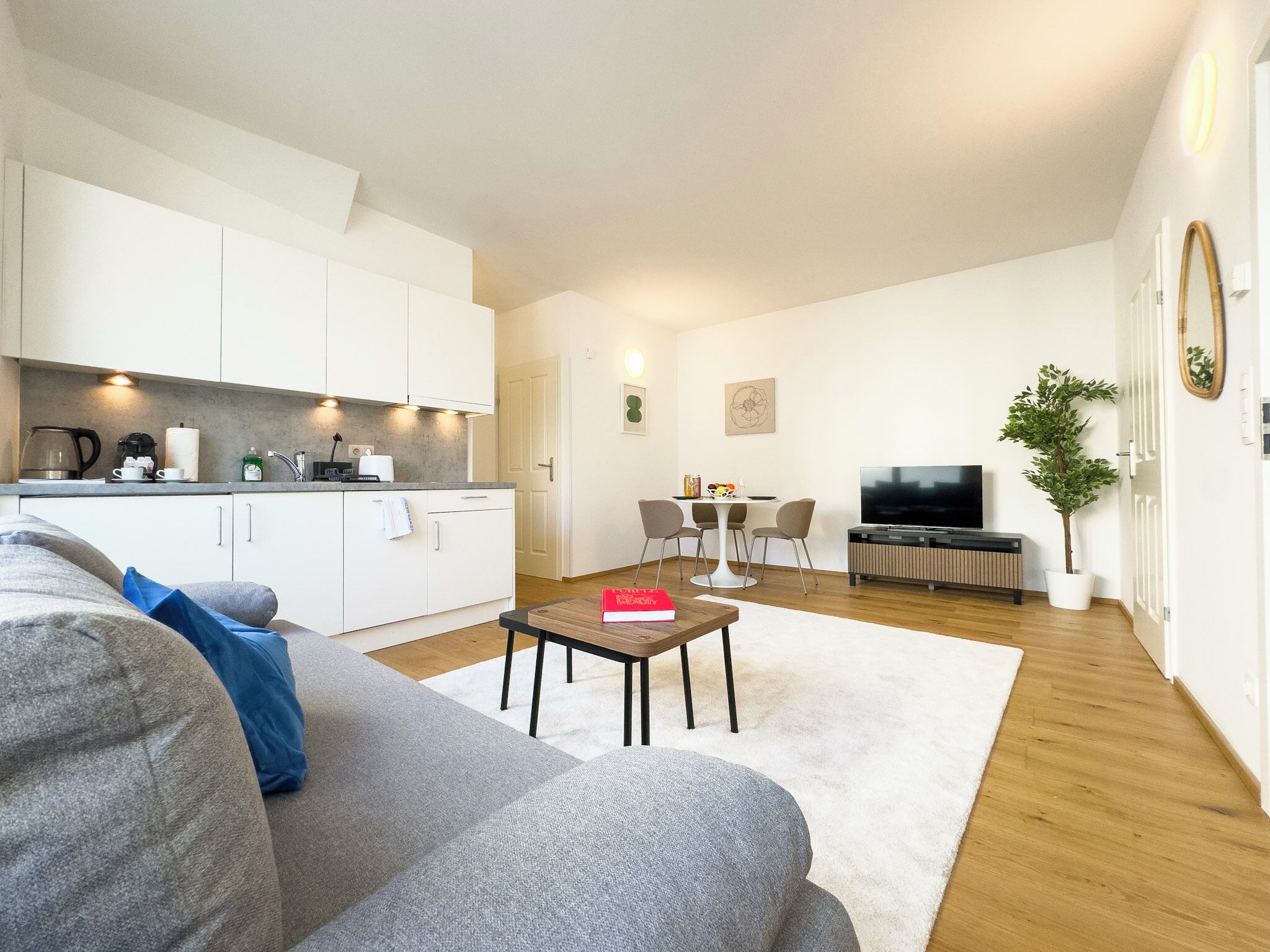 Apartamento, vistas al jardín | Tabla de planchar con plancha