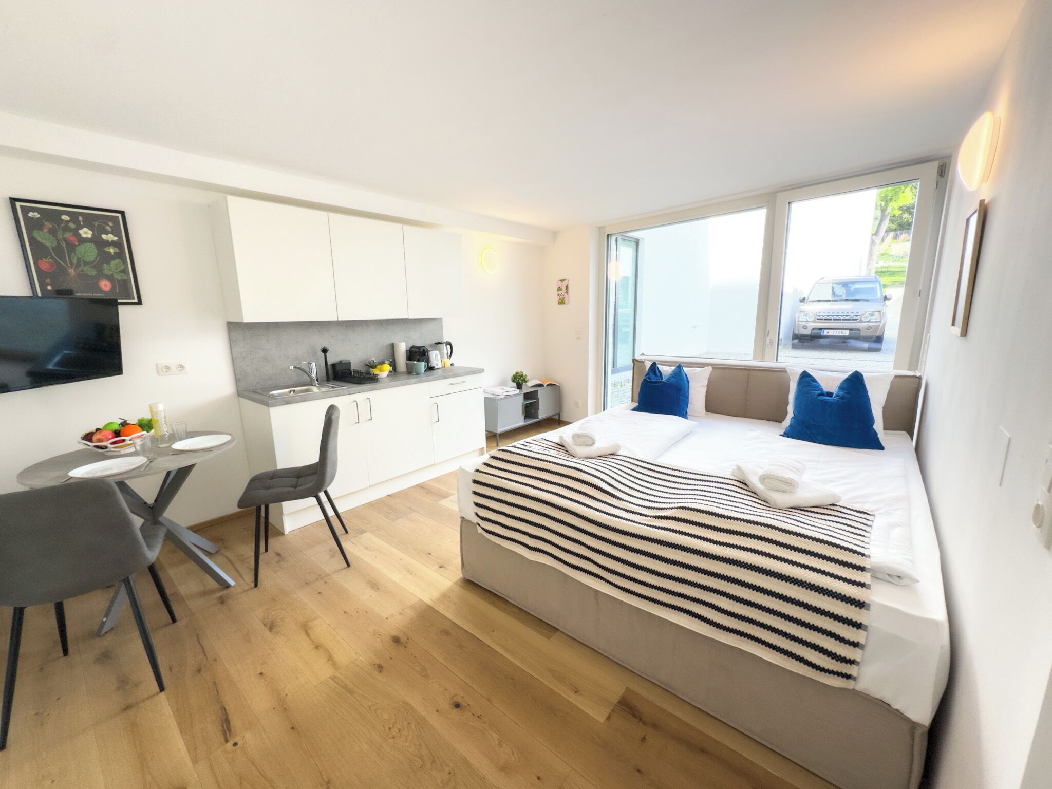 Apartamento, 1 habitación | Tabla de planchar con plancha