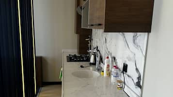1+1 Deluxe Suite Daire | Khu vực dùng bữa sáng | Bao gồm bữa sáng buffet hàng ngày