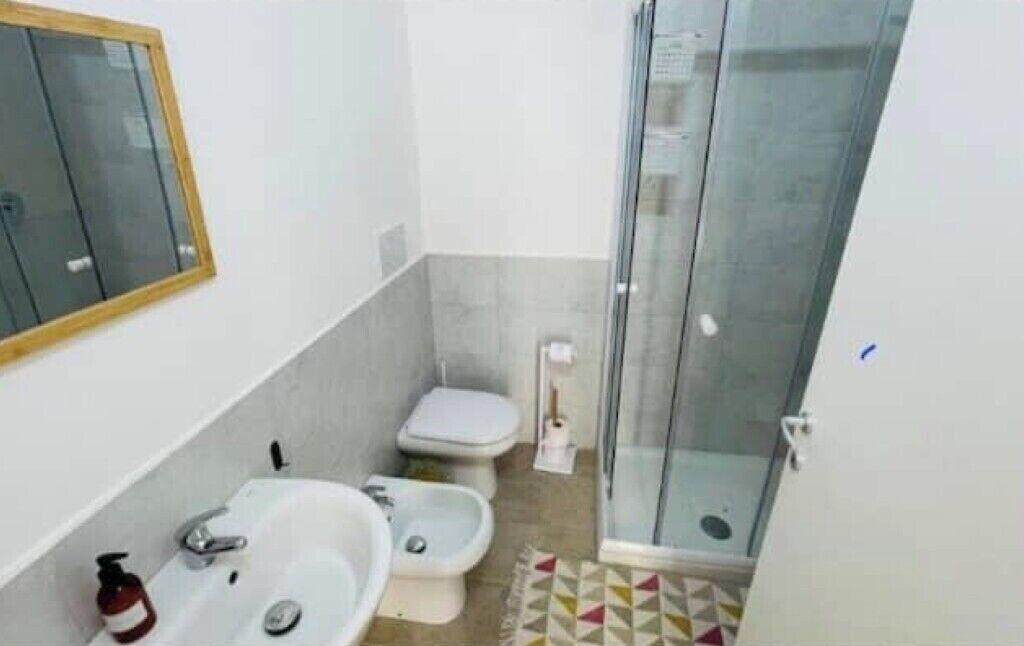 Dusche, Haartrockner, Bidet, Handtücher