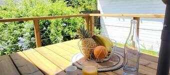 Le Chalet du voyageur, at the foot of the