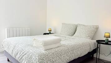 Desk, iron/ironing board, travel crib, free WiFi