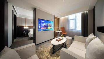 Desk, laptop workspace, free WiFi
