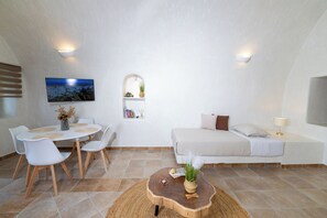 Villa Deluxe, 1 habitación, bañera de hidromasaje, vistas al mar | Comedor