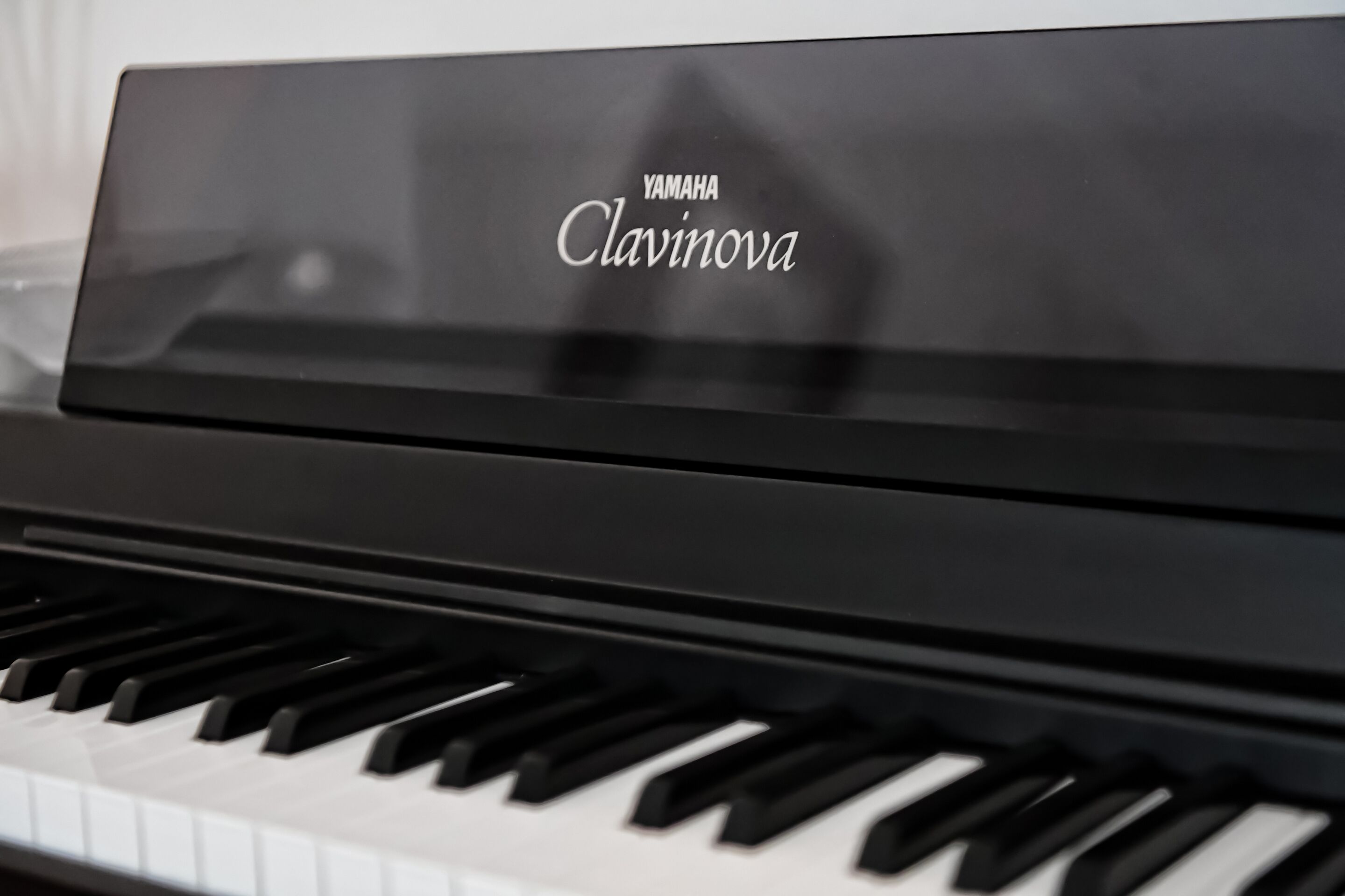 A Yamaha Clavinova piano.