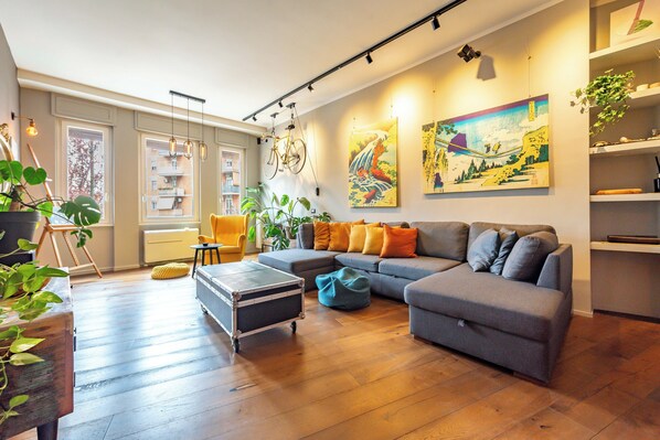 Living area - Residenza Pasolini (Rome)