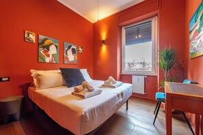 2 bedrooms, iron/ironing board, cots/infant beds, bed sheets - Residenza Pasolini (Rome)