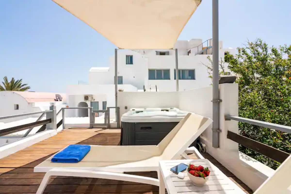 Biệt thự Deluxe, 1 phòng ngủ, quang cảnh biển | Hiên