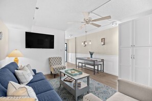 Smart TV, books - San-a-bel Unit #103 | 2 Bedroom Oceanfront Condo (North Myrtle Beach)