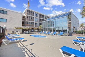 Terrace/patio - San-a-bel Unit #103 | 2 Bedroom Oceanfront Condo (North Myrtle Beach)