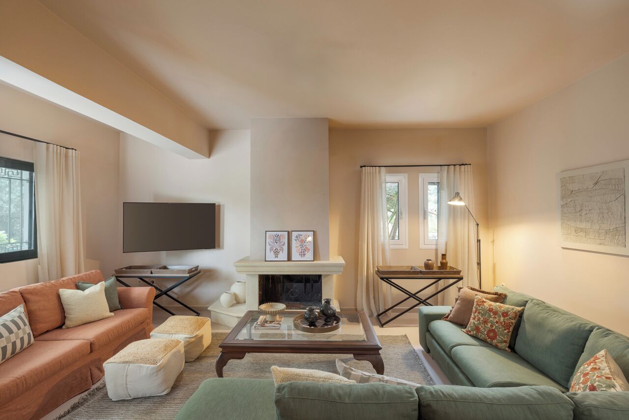 Family Villa, 4 Bedrooms, Private Pool | Living area