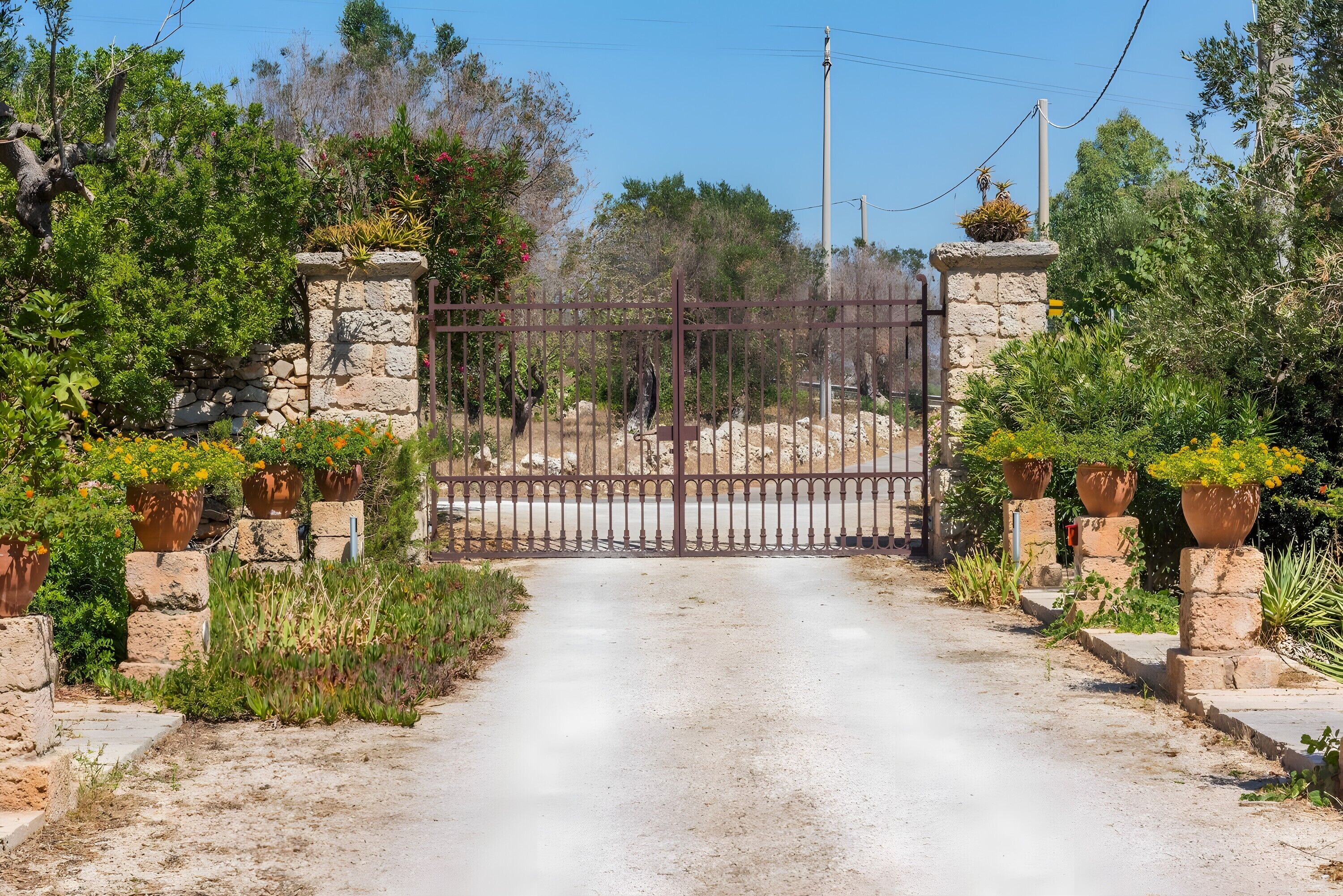 Áreas de la propiedad