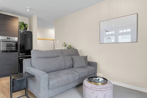 Apartment, 2 Bedrooms, Balcony | Living room - Nice two Bedroom, Downtown Apartment With Balcony (Akureyri)