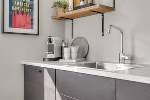 Apartment, 2 Bedrooms, Balcony | Interior - Nice two Bedroom, Downtown Apartment With Balcony (Akureyri)