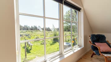 Appartement, 3 chambres, animaux de compagnie acceptés, vue jardin | Vue sur le jardin