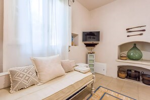 Televisión, chimenea