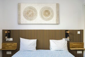 2 slaapkamers, een strijkplank/strijkijzer, wifi, beddengoed