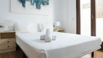 2 chambres, fer et planche Ă repasser, Wi-Fi, draps fournis