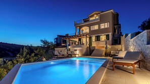 Outdoor pool, a heated pool - Untouched nature • Perfect Sea View • Heated Pool • Beach 3 min Walk (Ljubljeva)