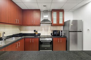 Deluxe Apartment, Balcony, Sea View | Private kitchen - Fully Upgraded 2BR Direct Beach Access (Dubai)