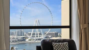 Appartamento Deluxe, balcone, vista mare | Interni