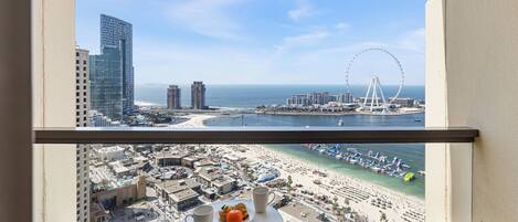 Lägenhet Deluxe - balkong - havsutsikt | Interiör