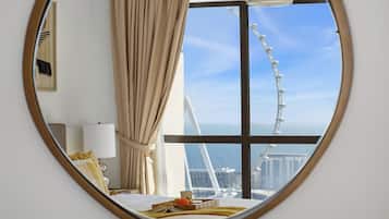 Appartamento Deluxe, balcone, vista mare | Wi-Fi gratuito