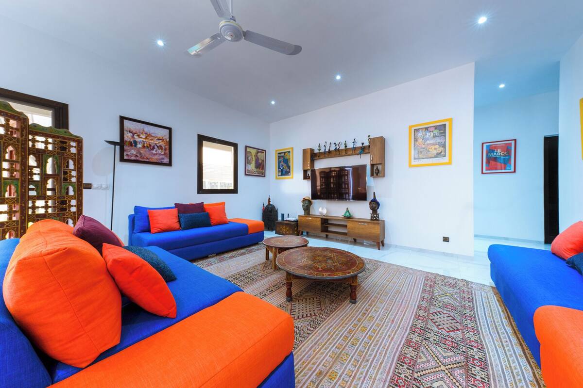 Chambre Quadruple Confort, vue établissement