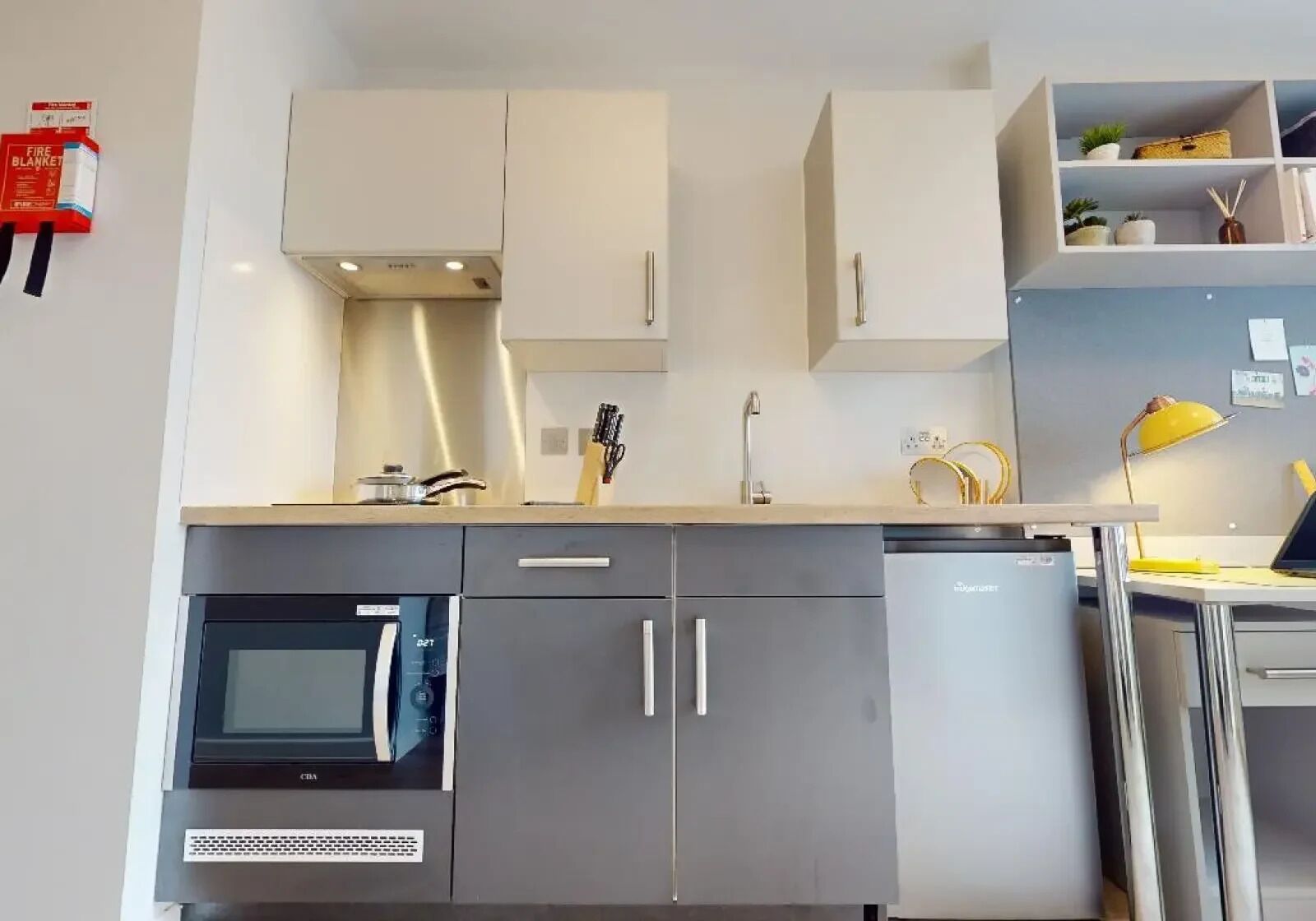 Estudio, no fumadores | Cocina privada