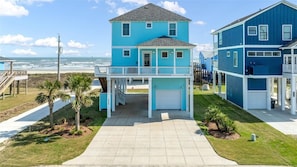 Exterior - Dune R Thang- New Listing! - 2nd Row from Beach! (Galveston)
