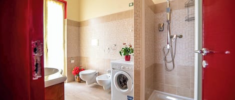 Classic Apartment, Balcony | Bathroom