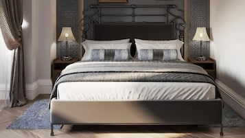 Executive Suite, City View | In-room safe, desk, blackout curtains, iron/ironing board
