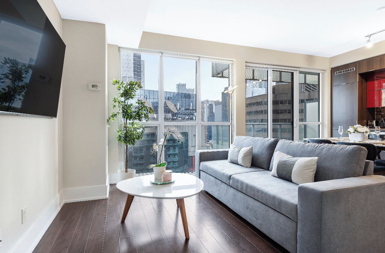 Executive Suite, Non Smoking, City View | Desk, laptop workspace, free WiFi