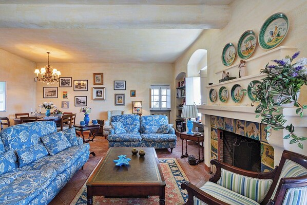 Living room - Portofino Italy Villa Dolce Italy - Liguria (Santa Margherita Ligure)