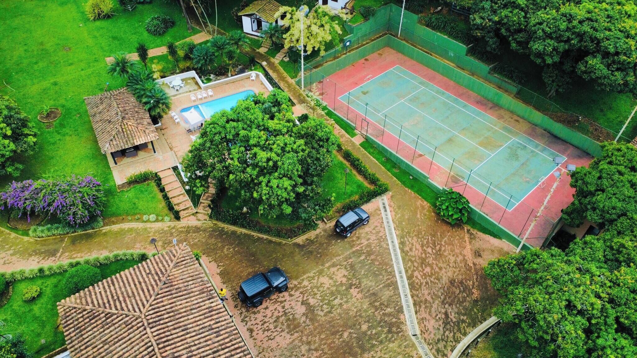 Villa, camere multiple, accessibile ai disabili, fumatori | Campo sportivo