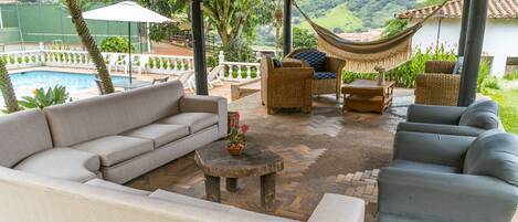 Vila, vários quartos, acessível, para fumantes | Terraço/pátio