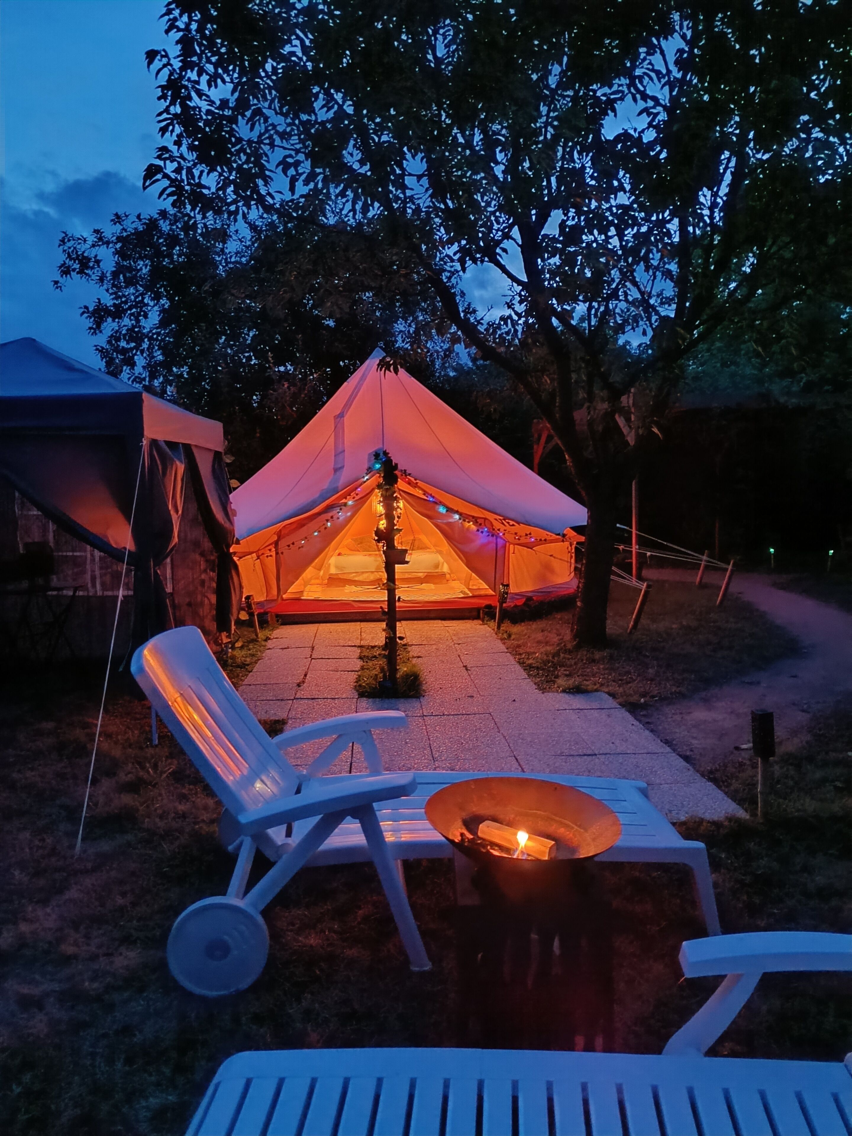 Enceinte de l’hébergement