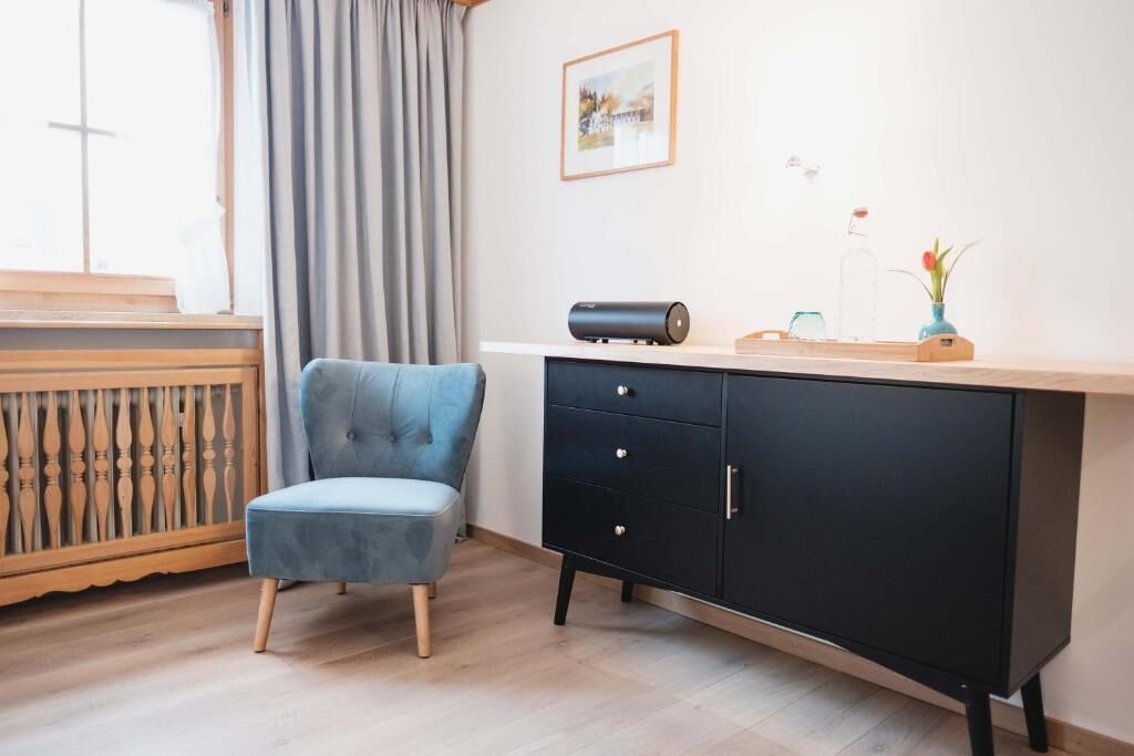 Quarto casal conforto, vista para a montanha | Cofres nos quartos, cortinas blackout, quartos à prova de som