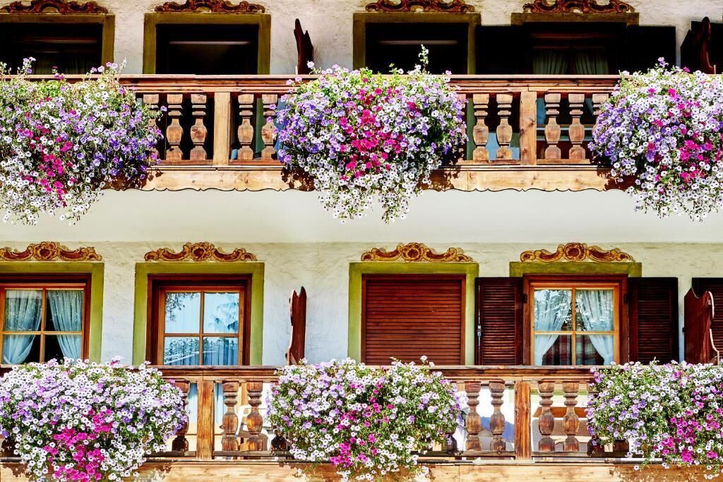 Fassade der Unterkunft