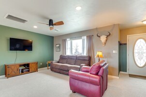 Fachada de la propiedad