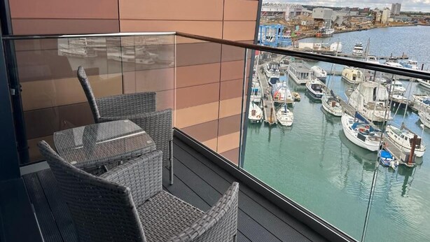 Apartment, 2 Bedrooms, Fireplace | Balcony - 2 bed 2 Bath Waterfront Luxury Apartment (Southampton)