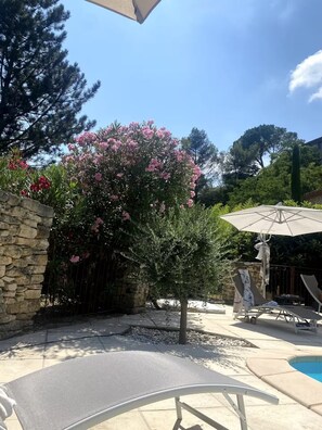 Terrace/patio - Maison des cigales - Paradise setting (Saumane-de-Vaucluse)