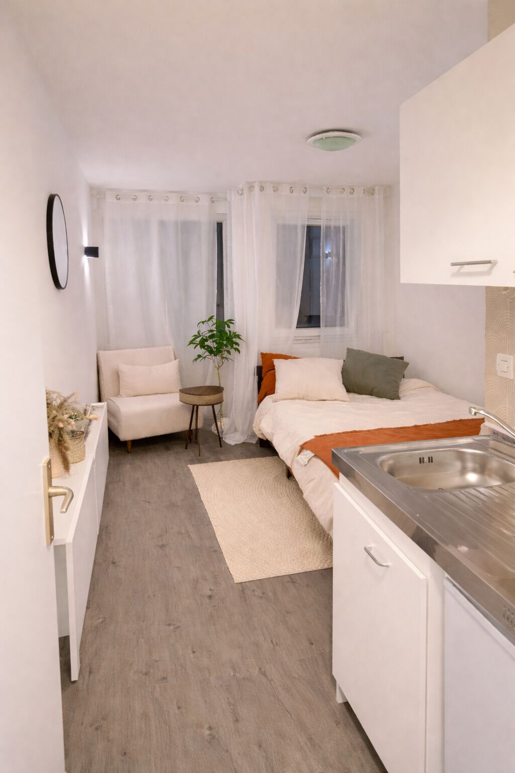 1 chambre, draps fournis