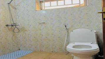Towels, soap, toilet paper