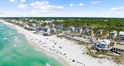 "Easy Breezy" New Reno, Beach Access, Golf Cart, Comm Pool & Dock, Lake Views